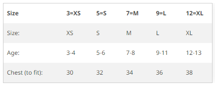 Gildan Hoodie Child sizes
